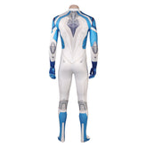 Mv Rivals (2025) Human Torch White Jumpsuit Outfits Cosplay Costume